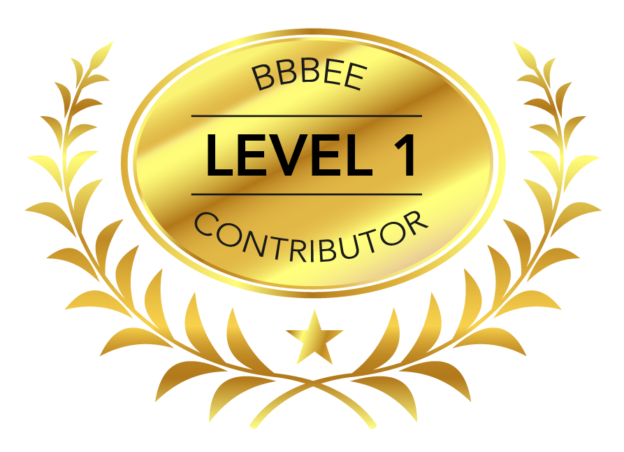 BBBEE Level 1 Contributor certification